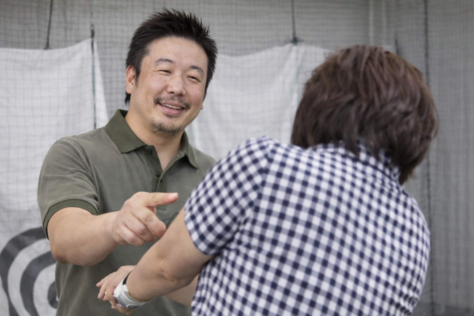 ゴルフレッスン 名古屋のレッスン風景